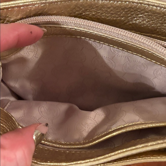 Michael Kors Metallic Gold Mini Bag - Picture 13 of 16